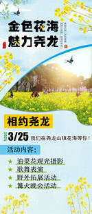 金秋赴约  共赏油菜花海