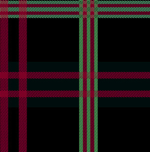 红绿色调格子图案