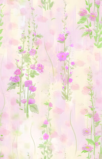 淡粉花卉背景纹理图案