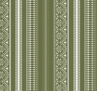 橄榄绿几何条纹装饰图案