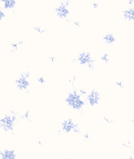 蓝白碎花图案背景