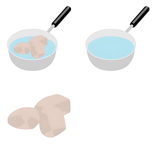 硅胶假乳房及浸泡展示