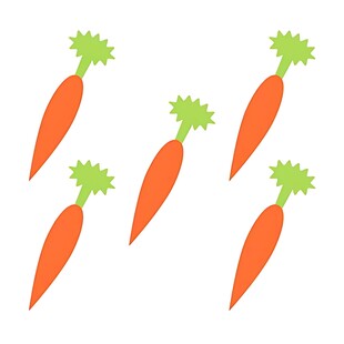 可爱胡萝卜图案