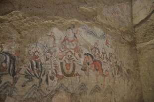 古老洞穴壁画艺术景观