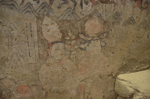 古老斑驳的墙面艺术