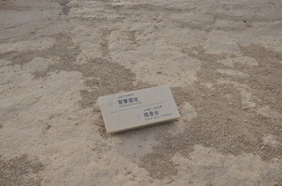 地面上的白色方形物件