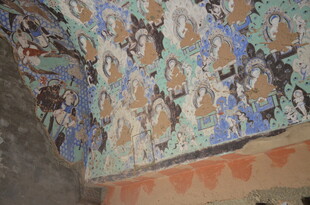 敦煌壁画局部精美画面