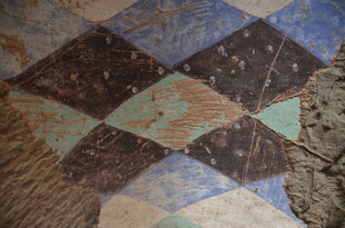 复古几何图案地面瓷砖