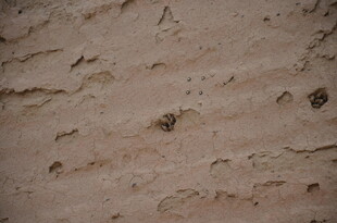 粗糙斑驳的墙面纹理