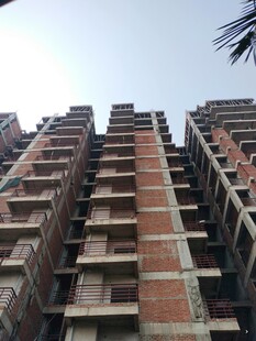 高层住宅楼外观景观