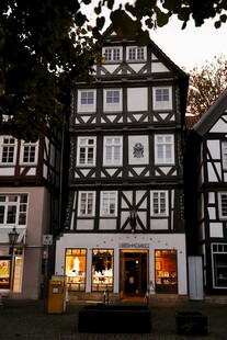 德国传统风格的木筋墙建筑