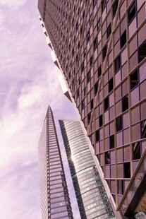 都市摩天大楼天际线