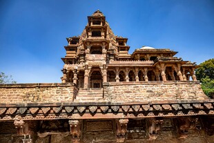 古老印度寺庙建筑风貌