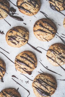 巧克力淋面曲奇饼干