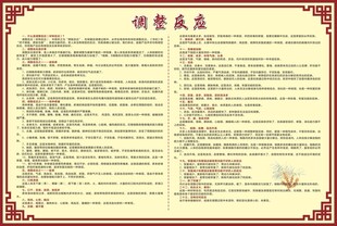 中式排湿养生海报