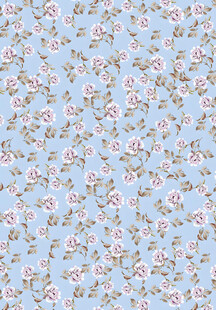 浅蓝色碎花图案背景