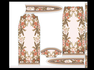 花卉装饰图案设计素材