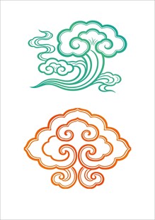 中式传统云纹