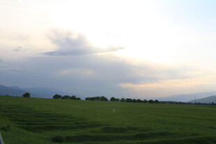 草原风光 天边云影