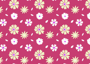 粉色花卉图案背景