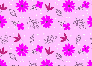 粉色花卉图案背景