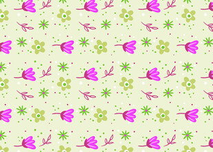 粉色花卉图案背景纹理