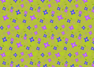 黄绿底色碎花图案纹理