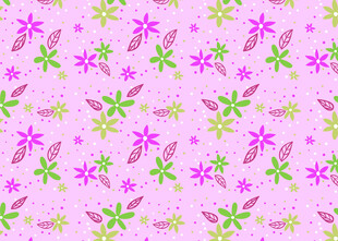 粉色花卉图案背景