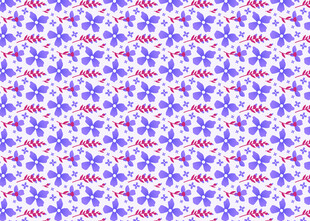 蓝紫碎花图案背景