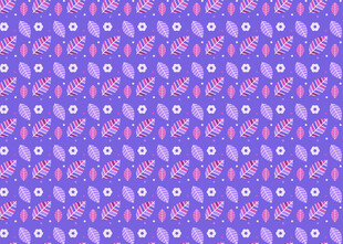 紫色爱心图案背景纹理