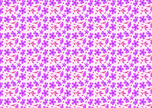 紫色花卉图案背景纹理