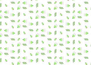 清新绿色几何图案背景