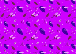 紫色调节日装饰图案背景