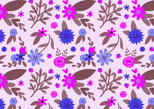 花卉图案背景