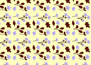 花卉图案背景纹理设计