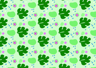 四叶草图案背景