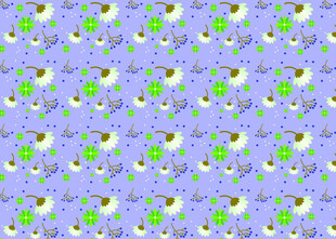 蓝底绿点抽象图案背景