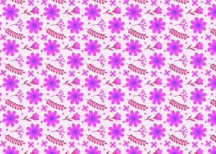 紫色花朵图案背景纹理