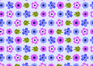 多彩花卉图案背景
