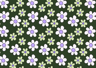 清新紫色碎花背景图案