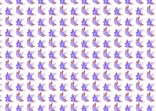 紫色花卉图案背景纹理