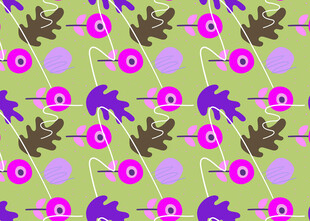 花卉图案背景纹理设计