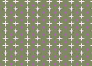 绿色底星星图案几何纹理