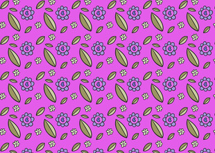 紫色花卉图案背景纹理