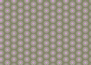 复古花卉几何图案背景