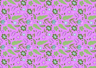 粉色花卉图案背景纹理