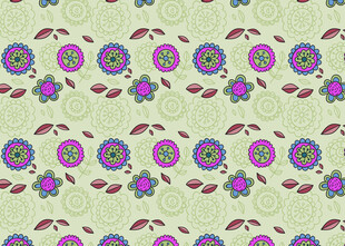 花卉图案背景纹理