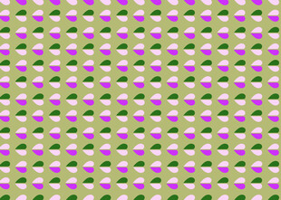 绿紫相间几何图案背景