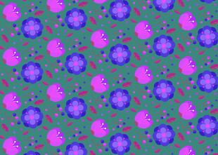 紫色圆形图案背景纹理