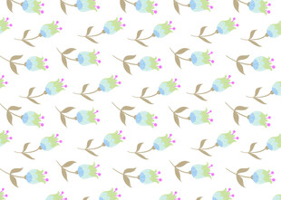 多彩飞鸟图案无缝背景